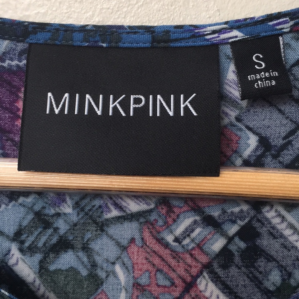 🌺🌸 Women’s UO Pleated Tribal ButtonUp Mini Dress - Picture 11 of 12